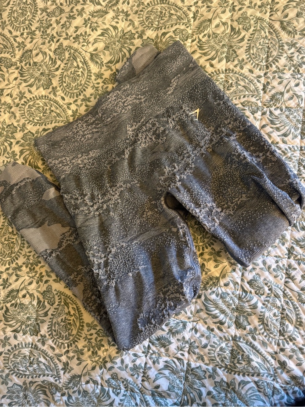 Gymshark adapt camo Textured Seamless Leggings. Medium
